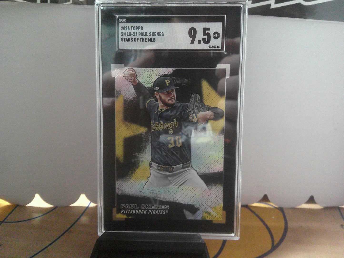 2026 TOPPS SMLB-21 PAUL SKENES STARS OF THE MLB SGC 9.5