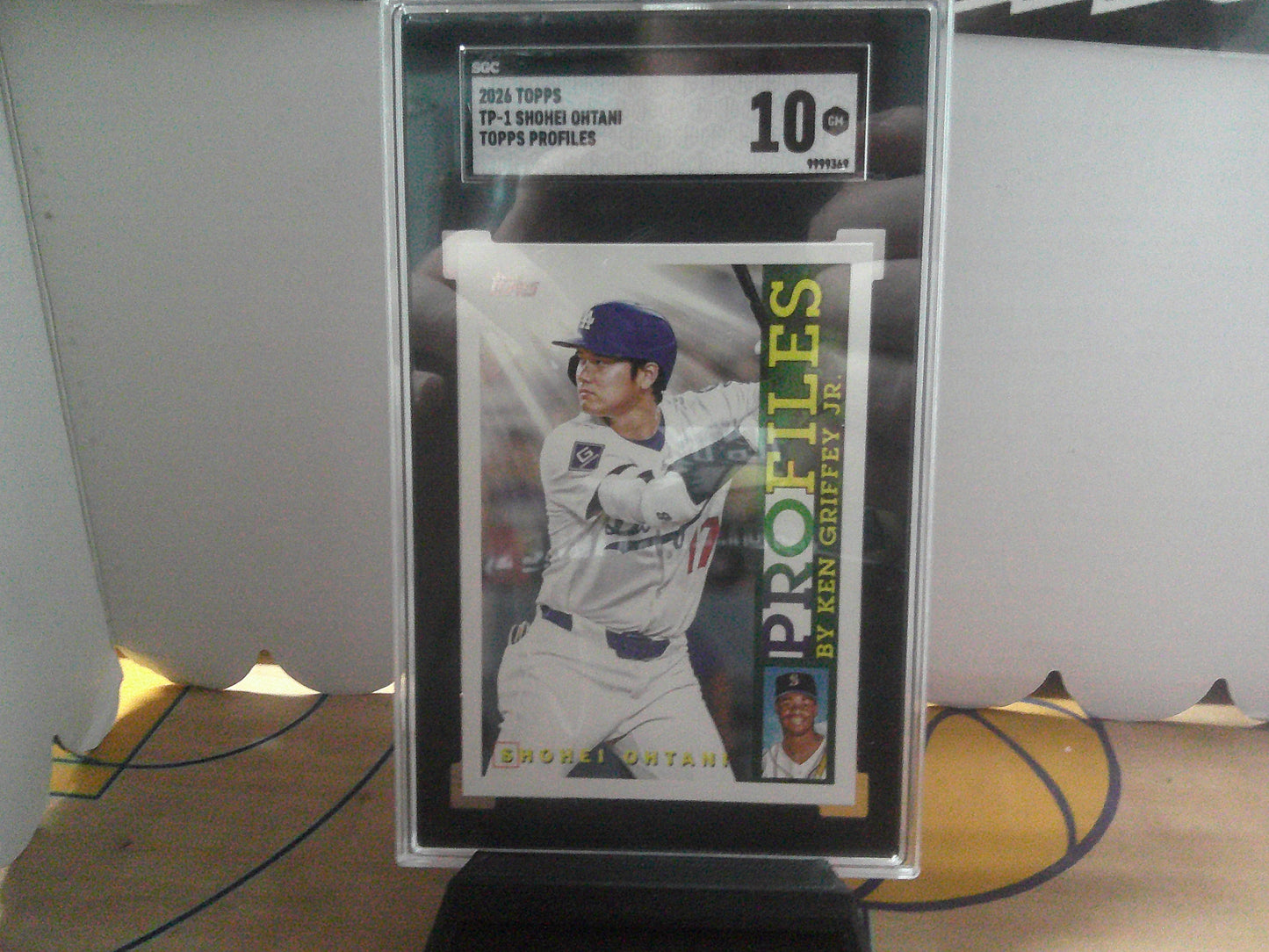 2026 TOPPS TP-1 SHOHEI OHTANI TOPPS PROFILES SGC 10