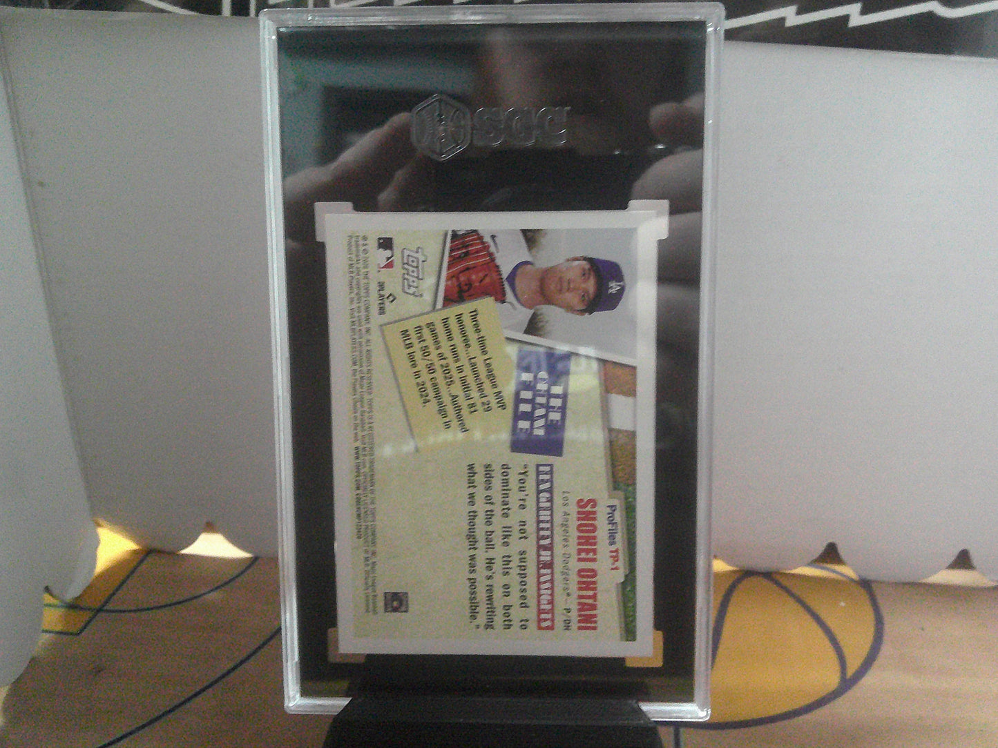 2026 TOPPS TP-1 SHOHEI OHTANI TOPPS PROFILES SGC 10
