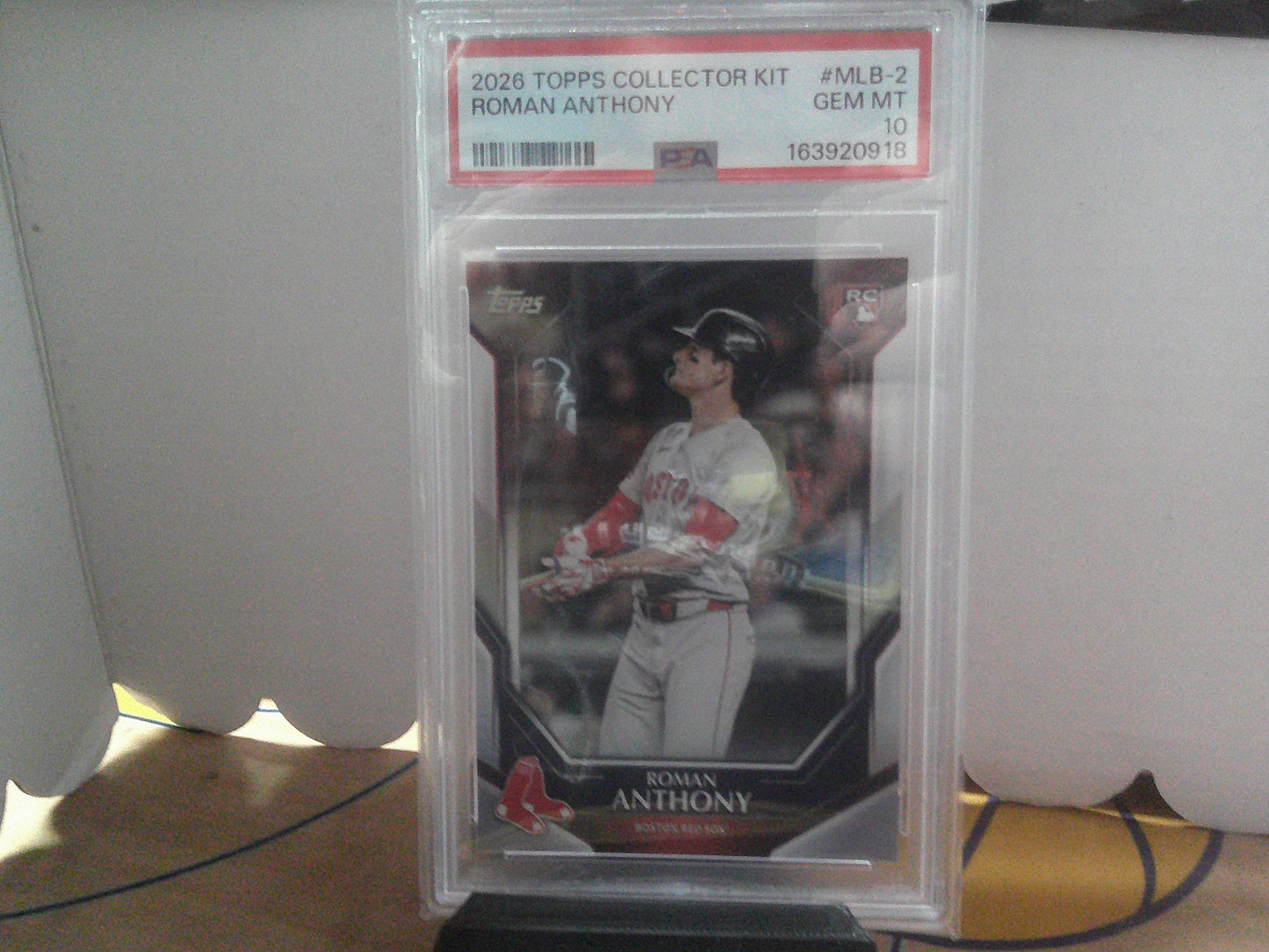2026 TOPPS COLLECTOR KIT ROMAN ANTHONY PSA 10