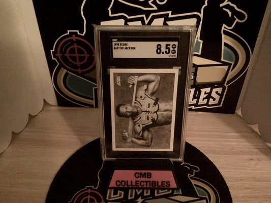 1990 Score #697 Bo Jackson SGC 8.5