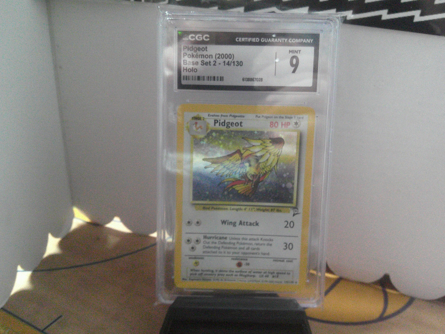 POKEMON BASE SET 2 PIDGEOT CGC 9