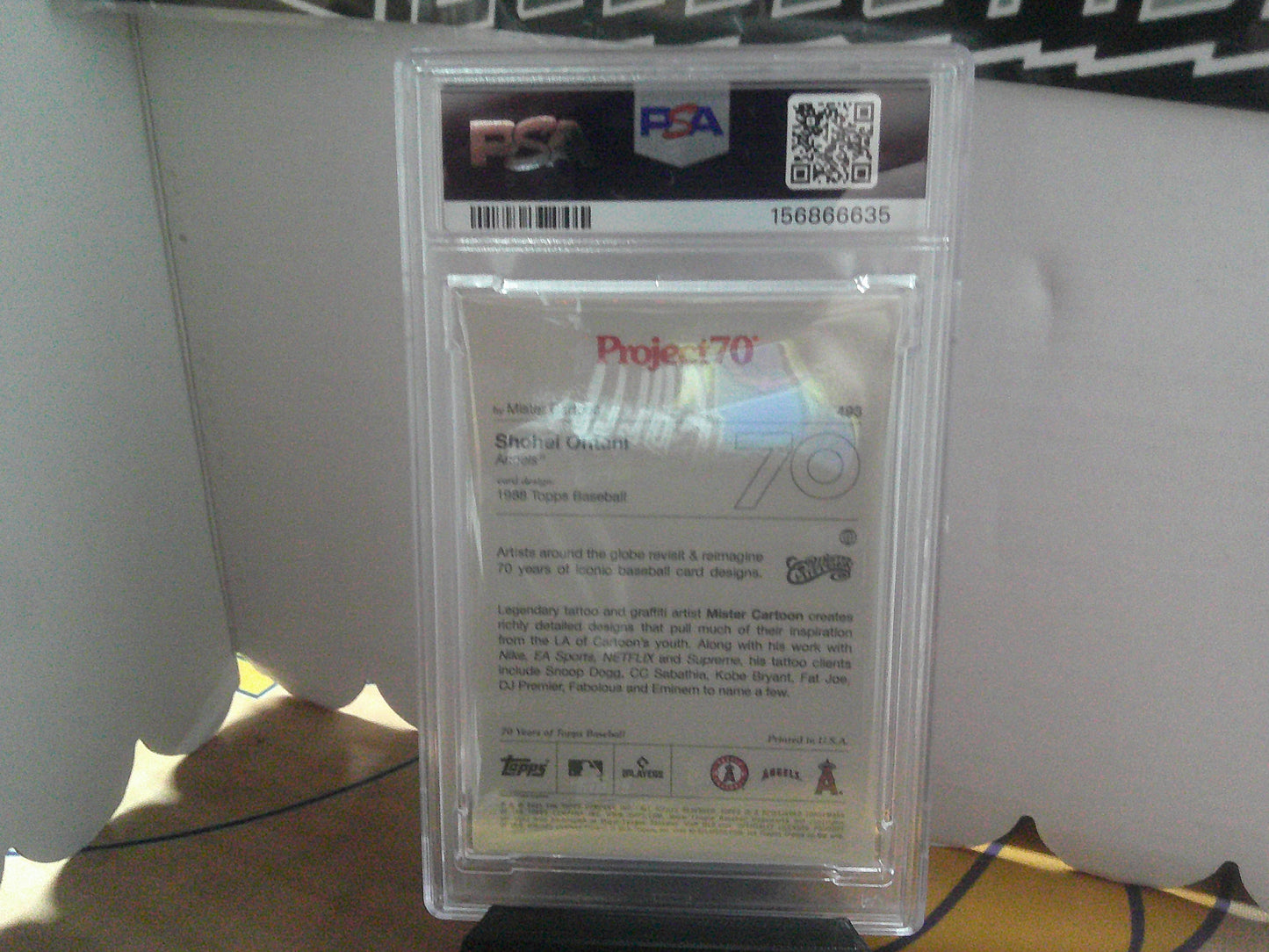 2021 TOPPS PROJECT70 SHOHEI OHTANI PSA 10