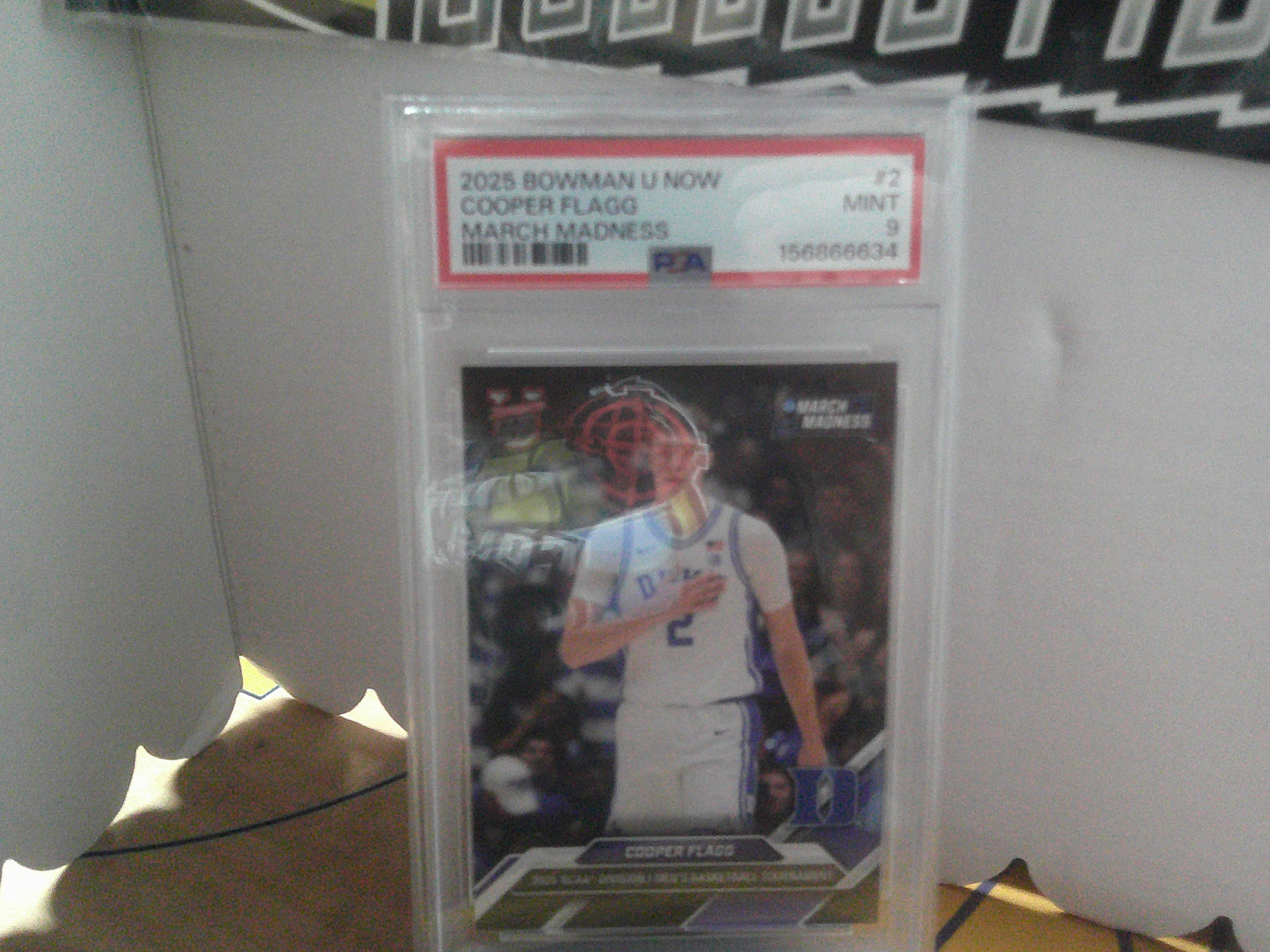 2025 BOWMAN U NOW COOPER FLAGG PSA 9
