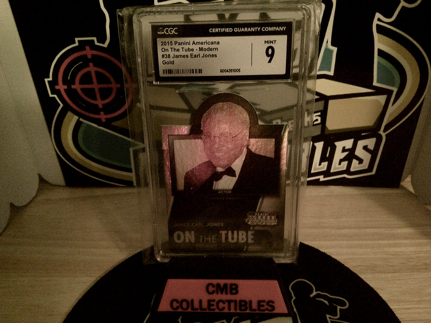 2015 Panini Americana On the Tube - Modern #38 James Earl Jones Gold CGC 9