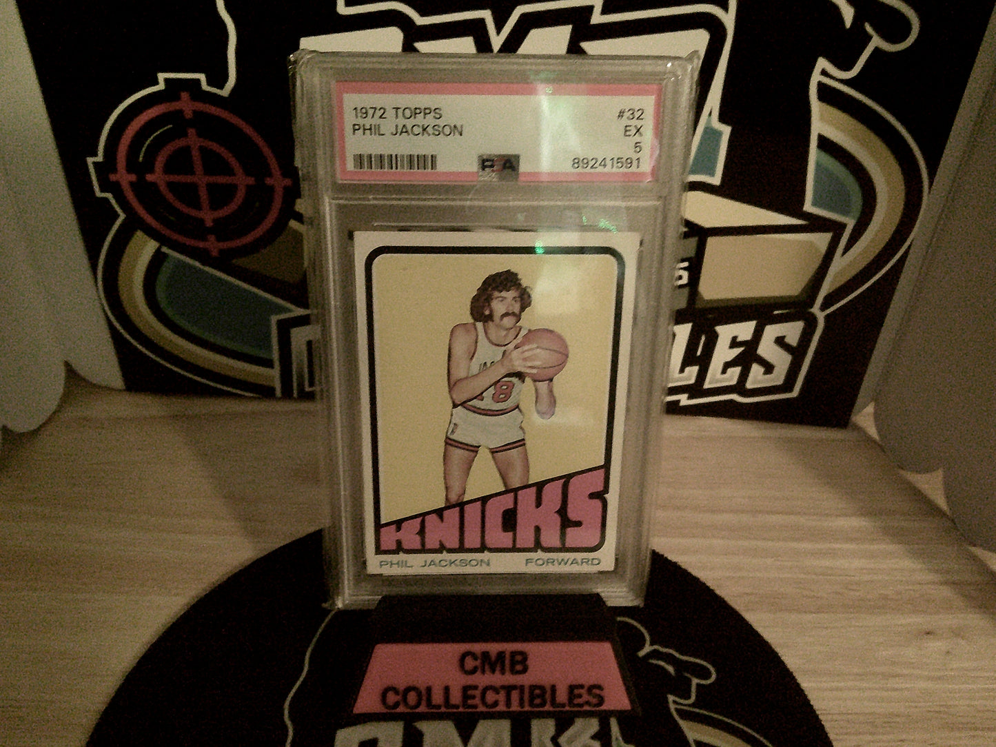1972 Topps Phil Jackson #32 PSA 5