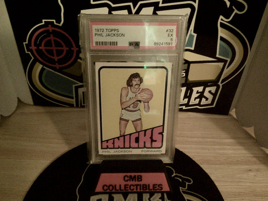 1972 Topps Phil Jackson #32 PSA 5