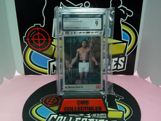 1991 All World #44 Muhammad Ali CGC 9