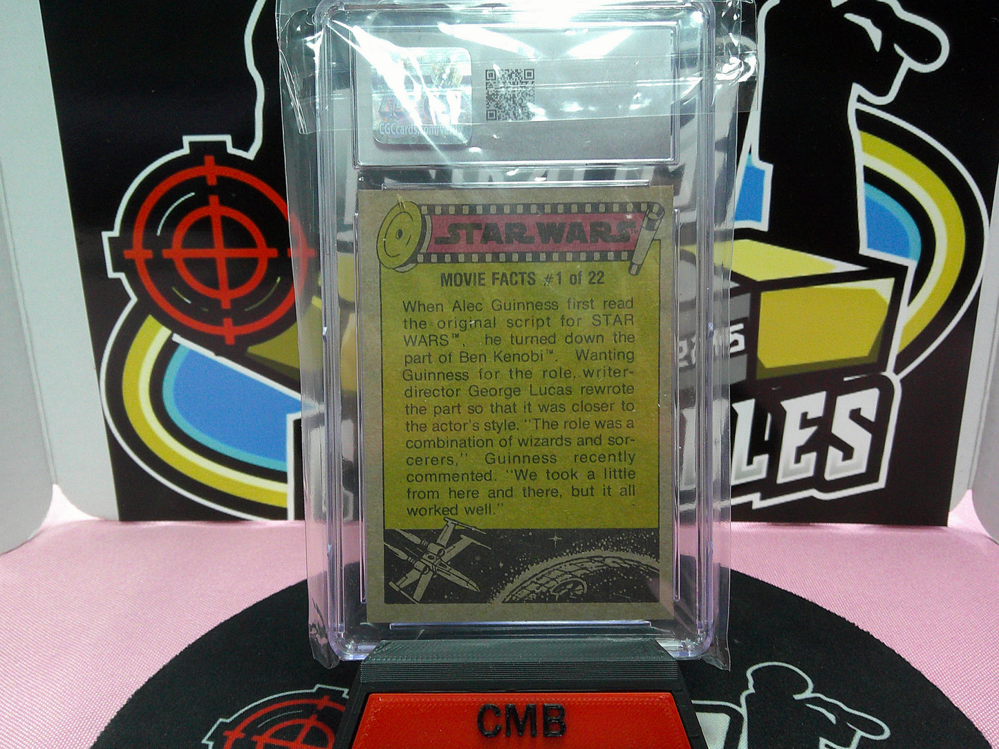 The Courage of Luke Skywalker Star Wars-Series 4 (1977) Topps-#263 CGC 6