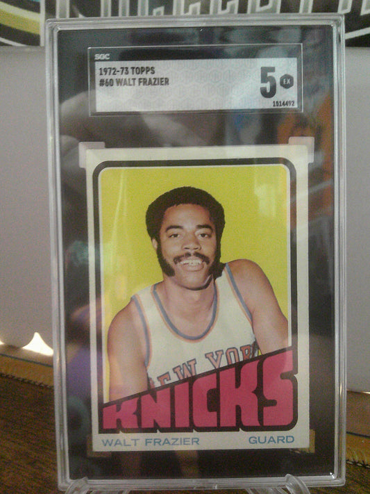 1972-73 TOPPS WALT FRAZIER SGC 5
