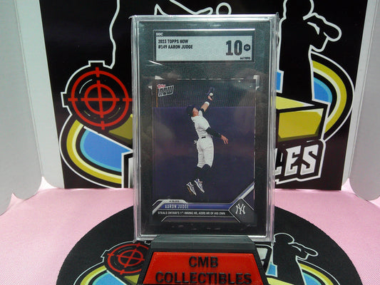 2023 Topps Now #149 Aaron Judge SGC 10