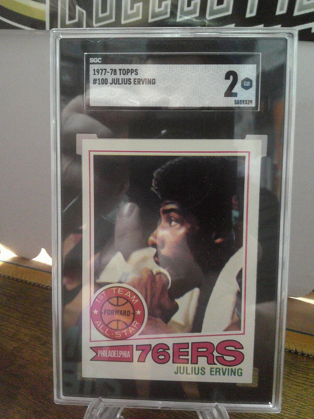 1977-78 TOPPS JULIUS ERVING SGC 2