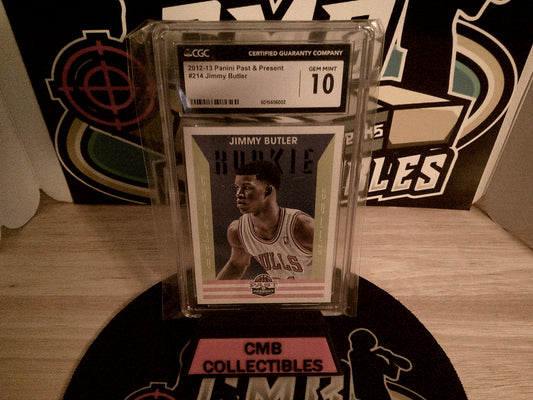 2012-13 Panini Past & Present #214 Jimmy Butler CGC 10
