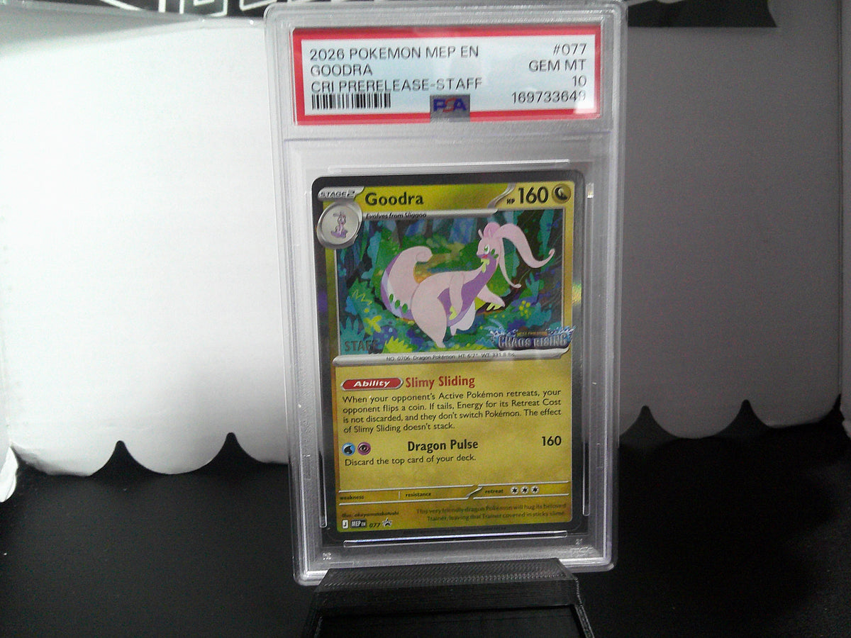 2026 Pokemon CRI Prerelease-Staff Promos Set of 4 PSA10x3 PSA9x1