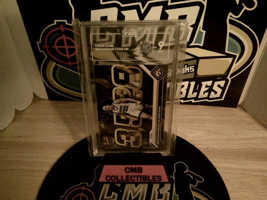 Caitlin Clark 2023 Bowman U Now #49 Tag 9