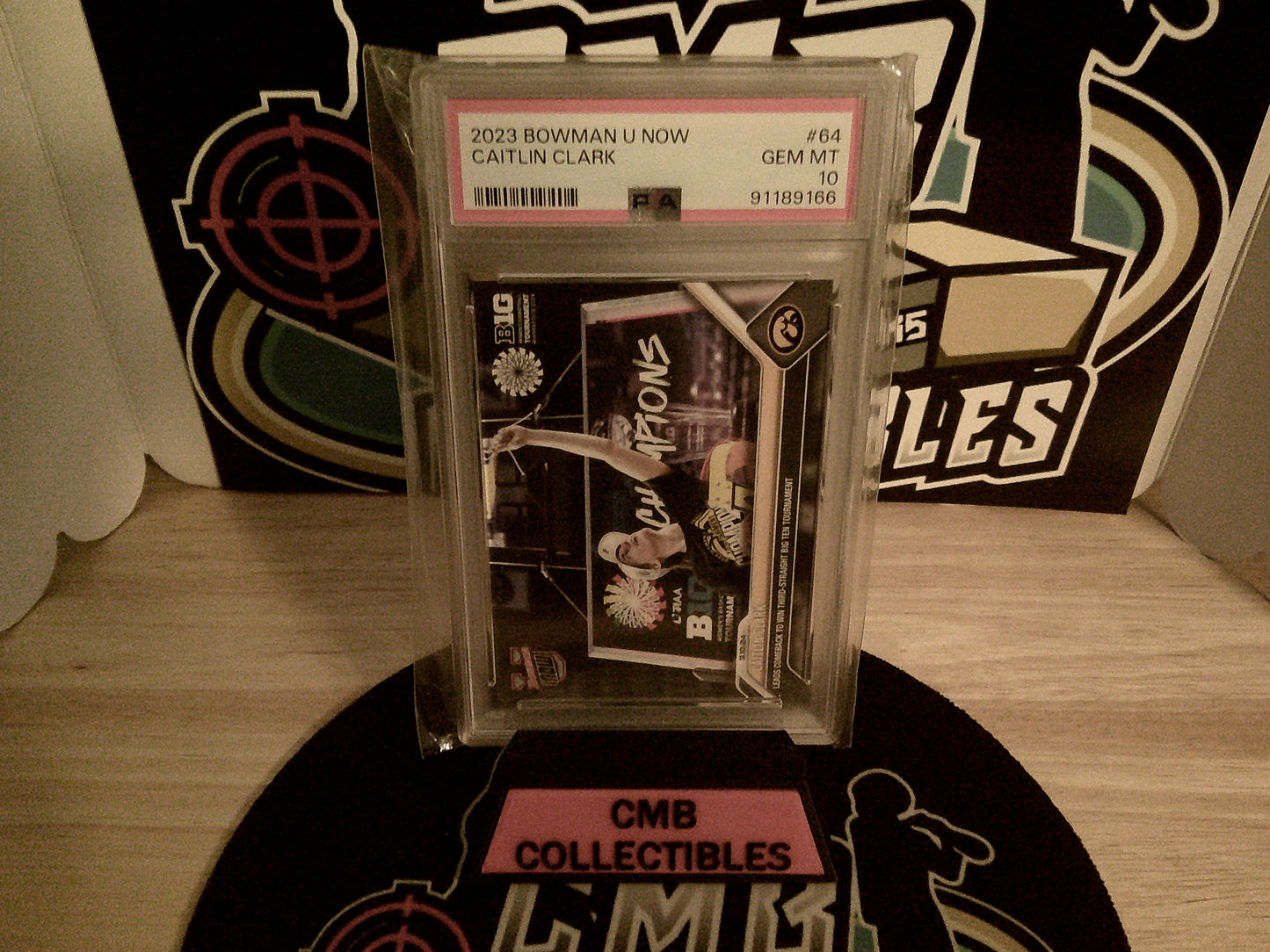 2023 Bowman U Now Caitlin Clark #64 PSA 10