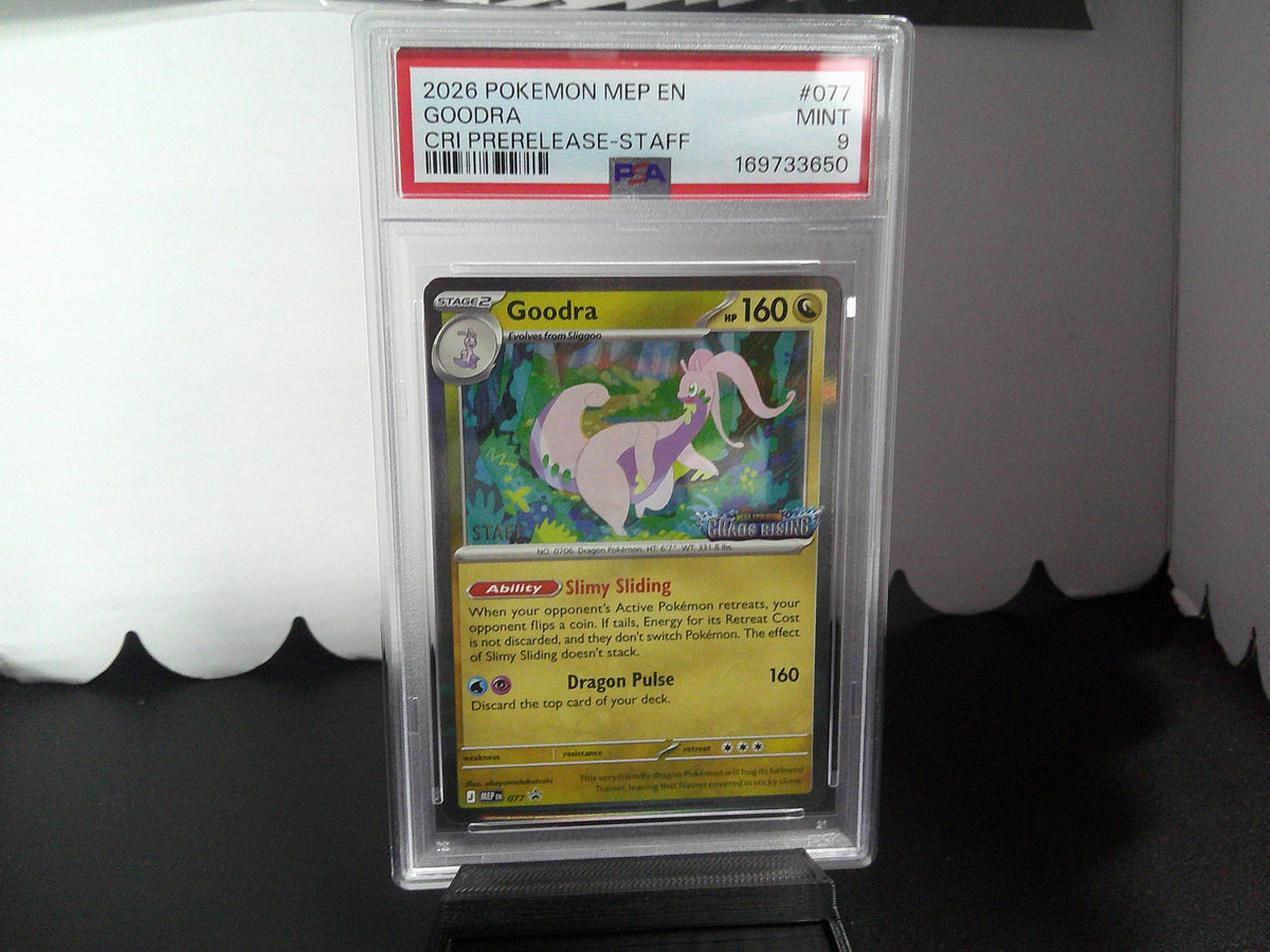 2026 Pokemon CRI Prerelease-Staff Promos Set of 4 PSA10x1 PSA9x3