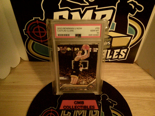 2023 Bowman U Now Caitlin Clark #59 PSA 10