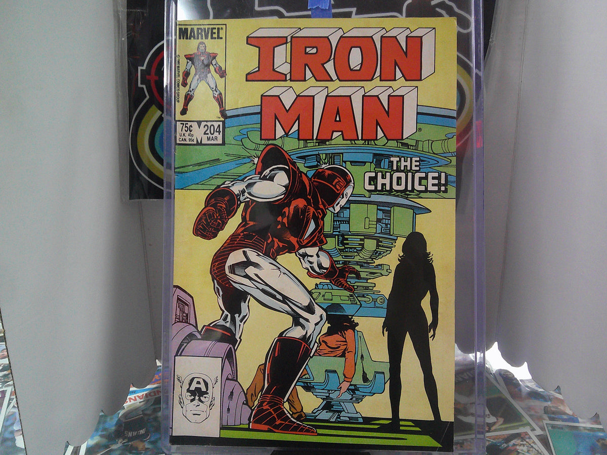 1986 Iron Man The Choice Comic Book