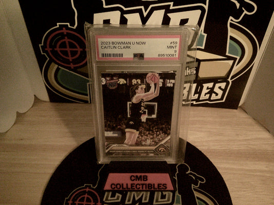 2023 Bowman U Now Caitlin Clark #59 PSA 9