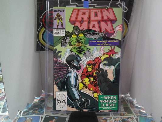 1989 Marvel Iron Man vs Dr Doom Comic Book