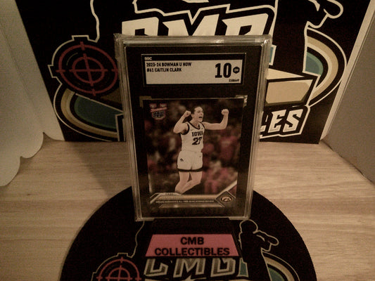 2023-24 Bowman U Now #61 Caitlin Clark SGC 10