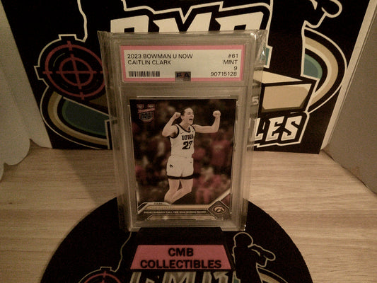 2023 Bowman U Now Caitlin Clark #61 PSA 9