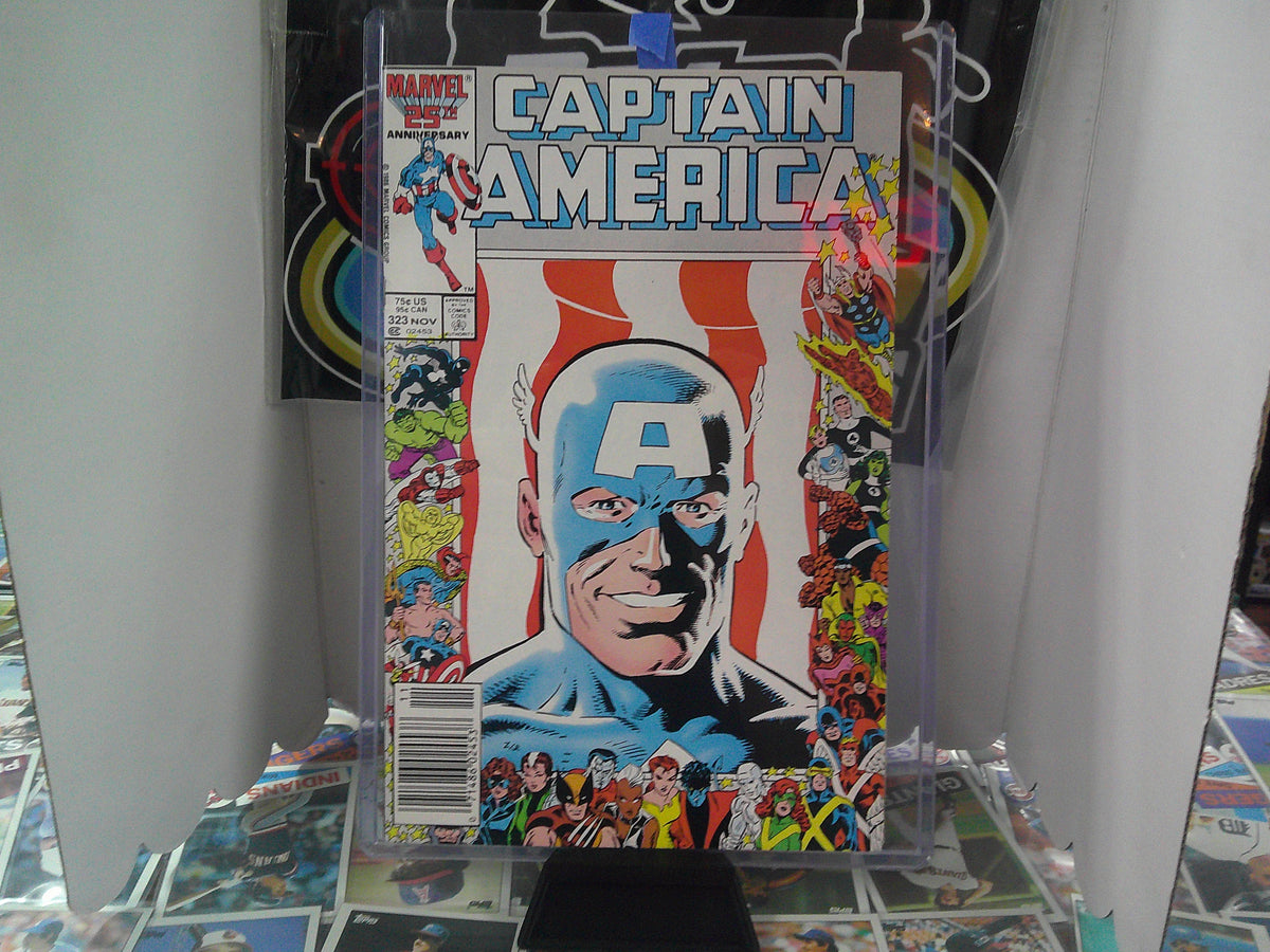 1986 Marvel Captain America 25th Anniversary Comic Book