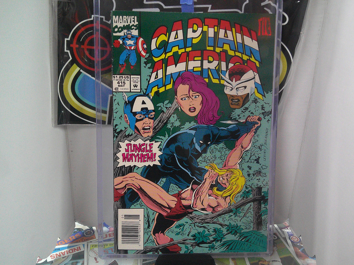 1993 Marvel Captain America Jungle Mayhem Comic Book