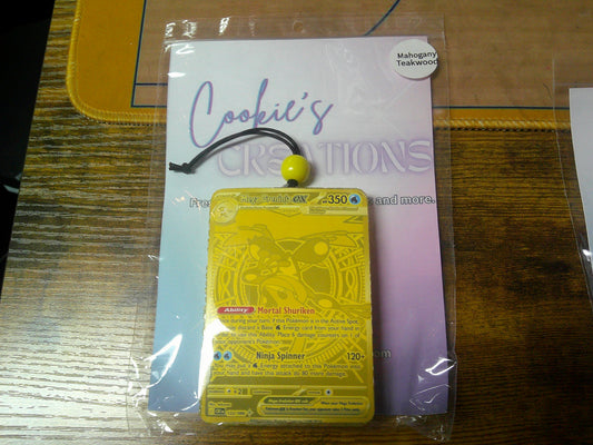 Pokemon Car Freshener Greninja card