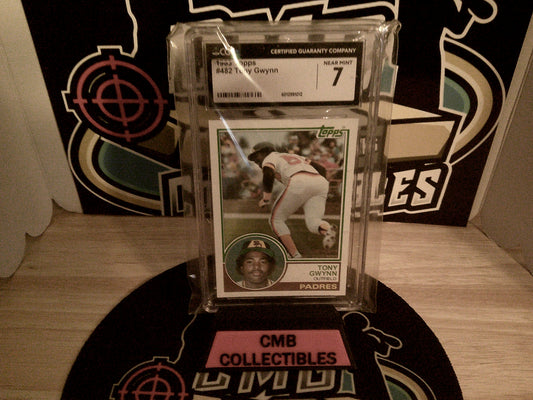 1983 Topps #482 Tony Gwynn CGC 7