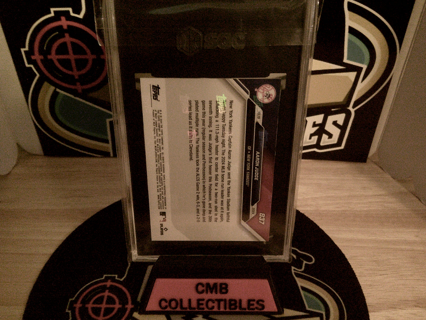 2024 Topps Now #837 Aaron Judge SGC 10