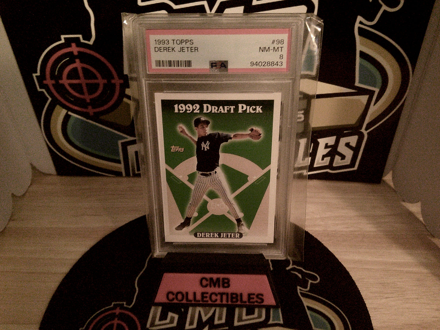 1993 Topps Derek Jeter #98 PSA 8