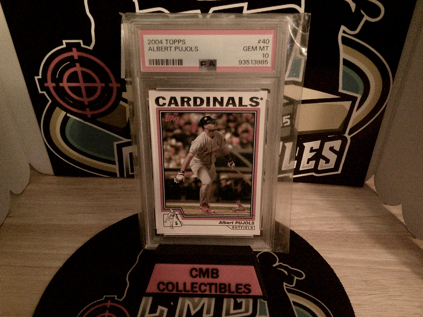 2004 Topps Albert Pujols #40 PSA 10