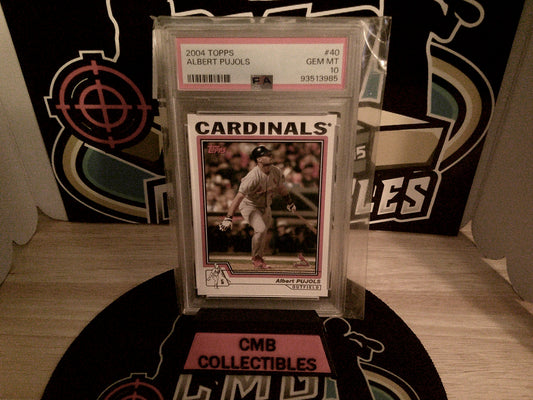 2004 Topps Albert Pujols #40 PSA 10