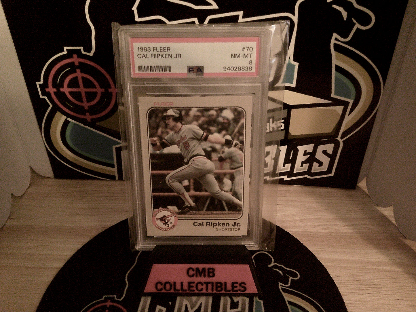 1983 Fleer Cal Ripken Jr. #70 PSA 8