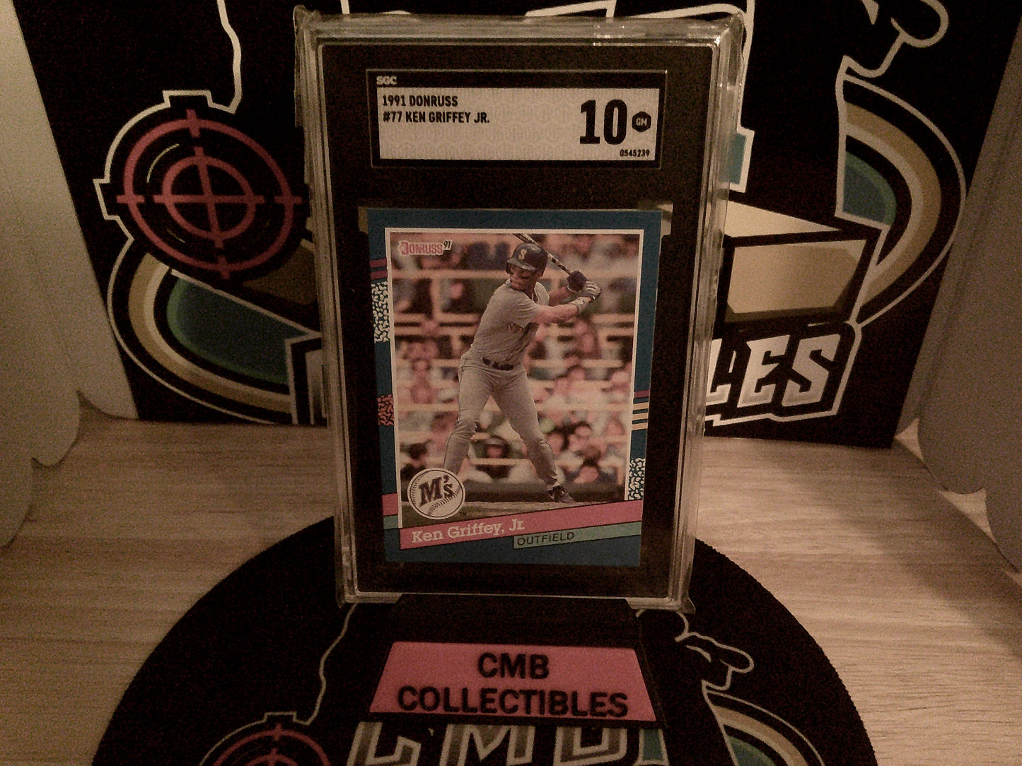 1991 Donruss #77 Ken Griffey Jr. SGS 10