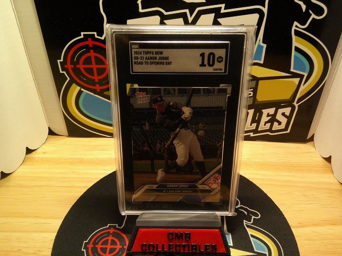 2024 Topps Now Road to Opening Day Yankees Set OD-21 Aaron Judge SGC 10 Included