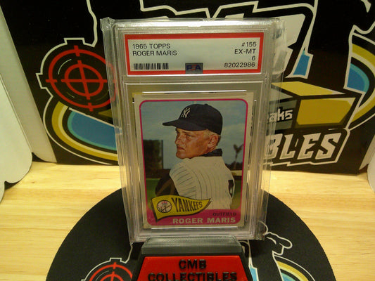 1965 Topps Roger Maris #155 PSA 6