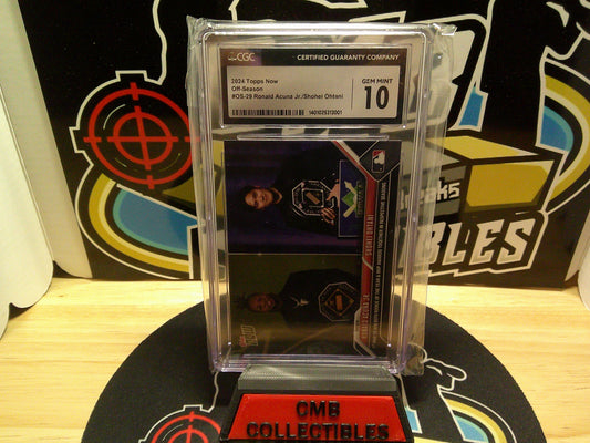 2024 Topps Now Off-Season #OS-26 Ronald Acuna Jr./Shohei Ohtani CGC 10