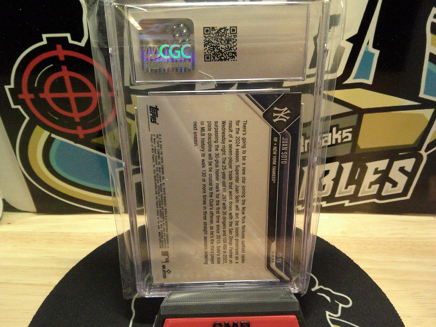 2023 Topps Now Off-Season #OS-20 Juan Soto CGC 10