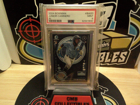 2024 Bowman Junior Caminero AI #BAI20 PSA 9