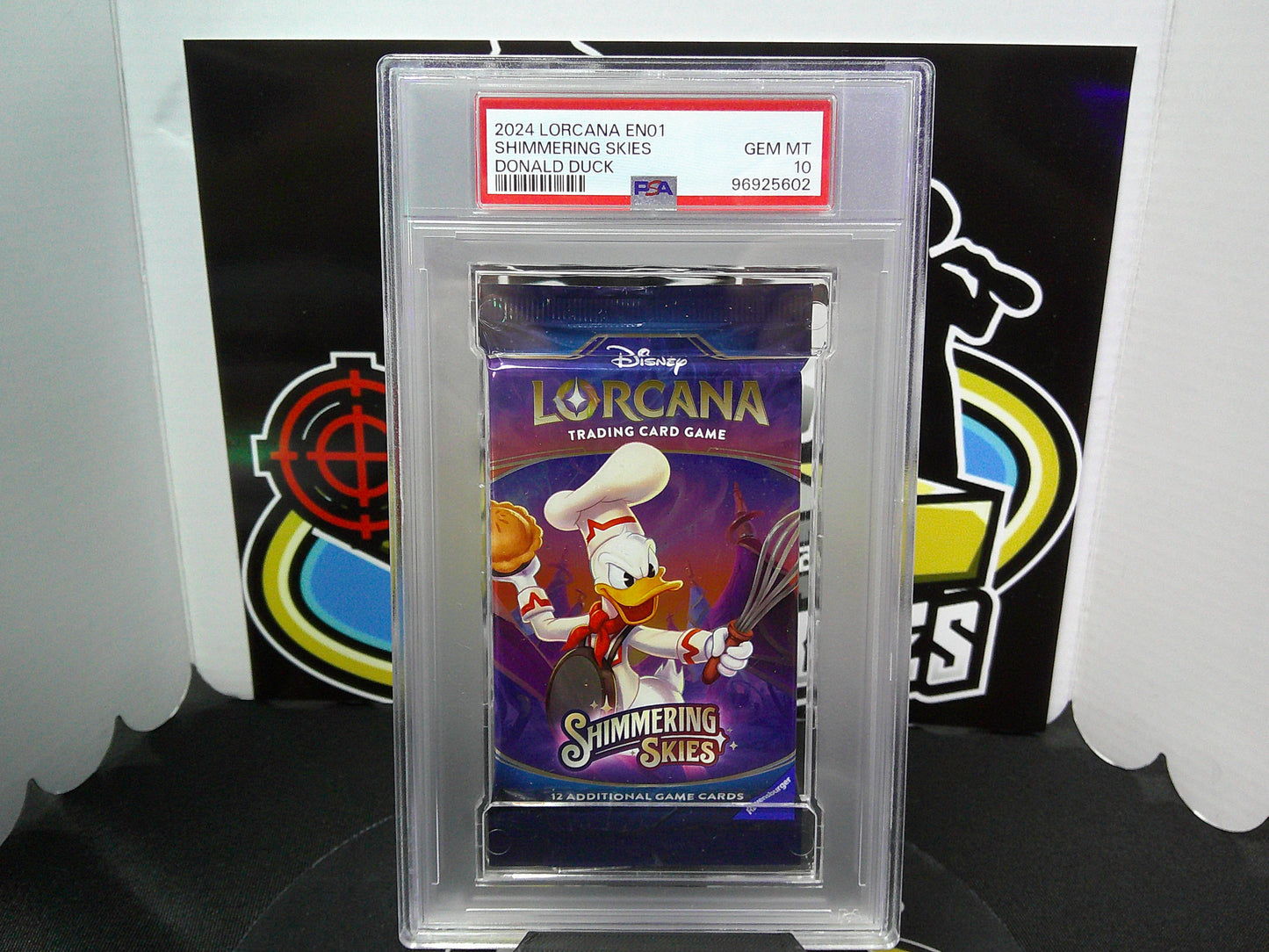 2024 Lorcana EN01 Shimmering Skies Booster Packs Set of 3 PSA 9/10