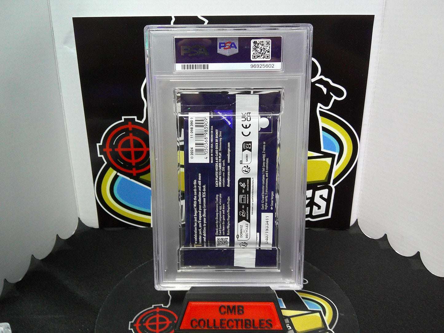 2024 Lorcana EN01 Shimmering Skies Booster Packs Set of 3 PSA 9/10