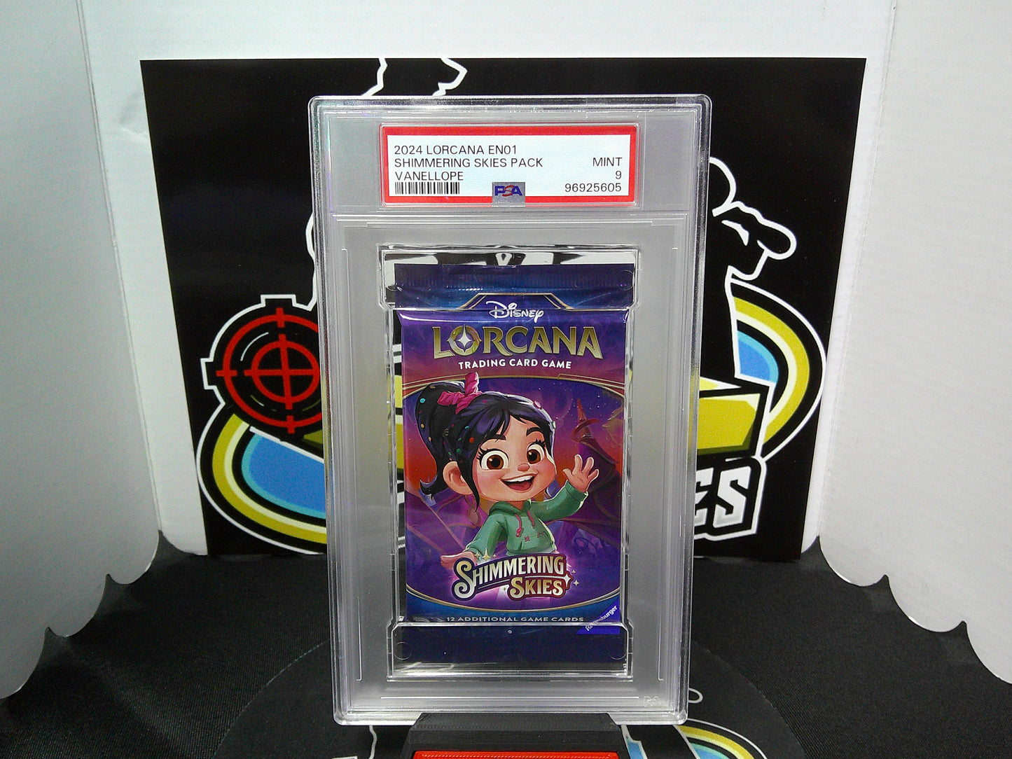 2024 Lorcana EN01 Shimmering Skies Booster Packs Set of 3 PSA 9/10