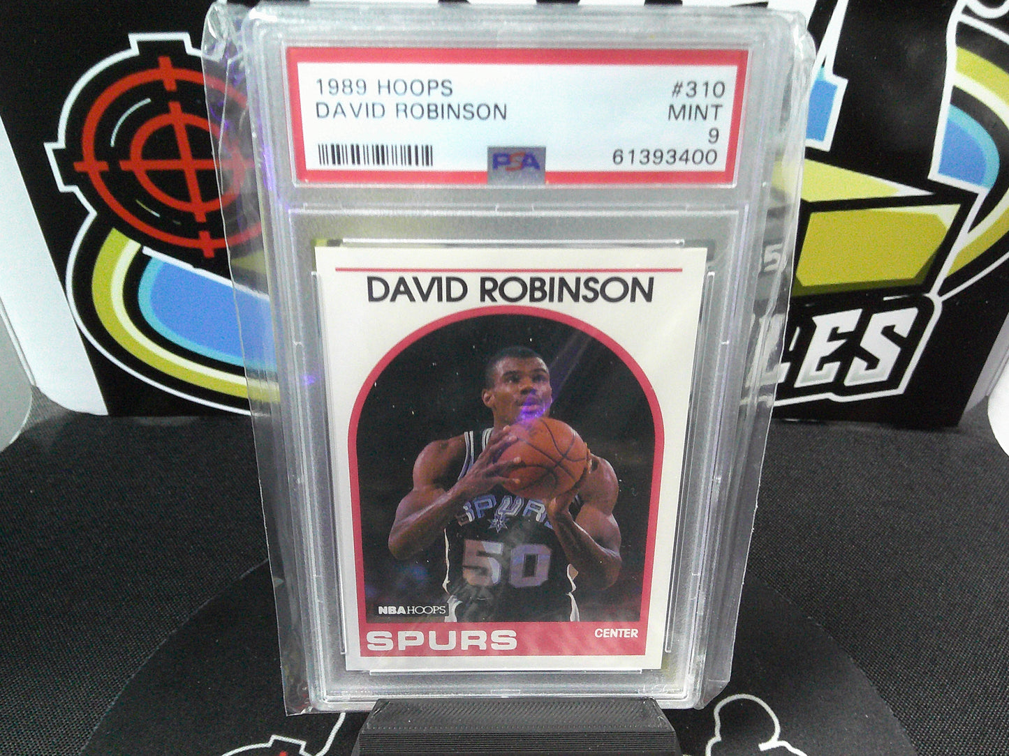 1989 Hoops David Robinson #310 PSA 9