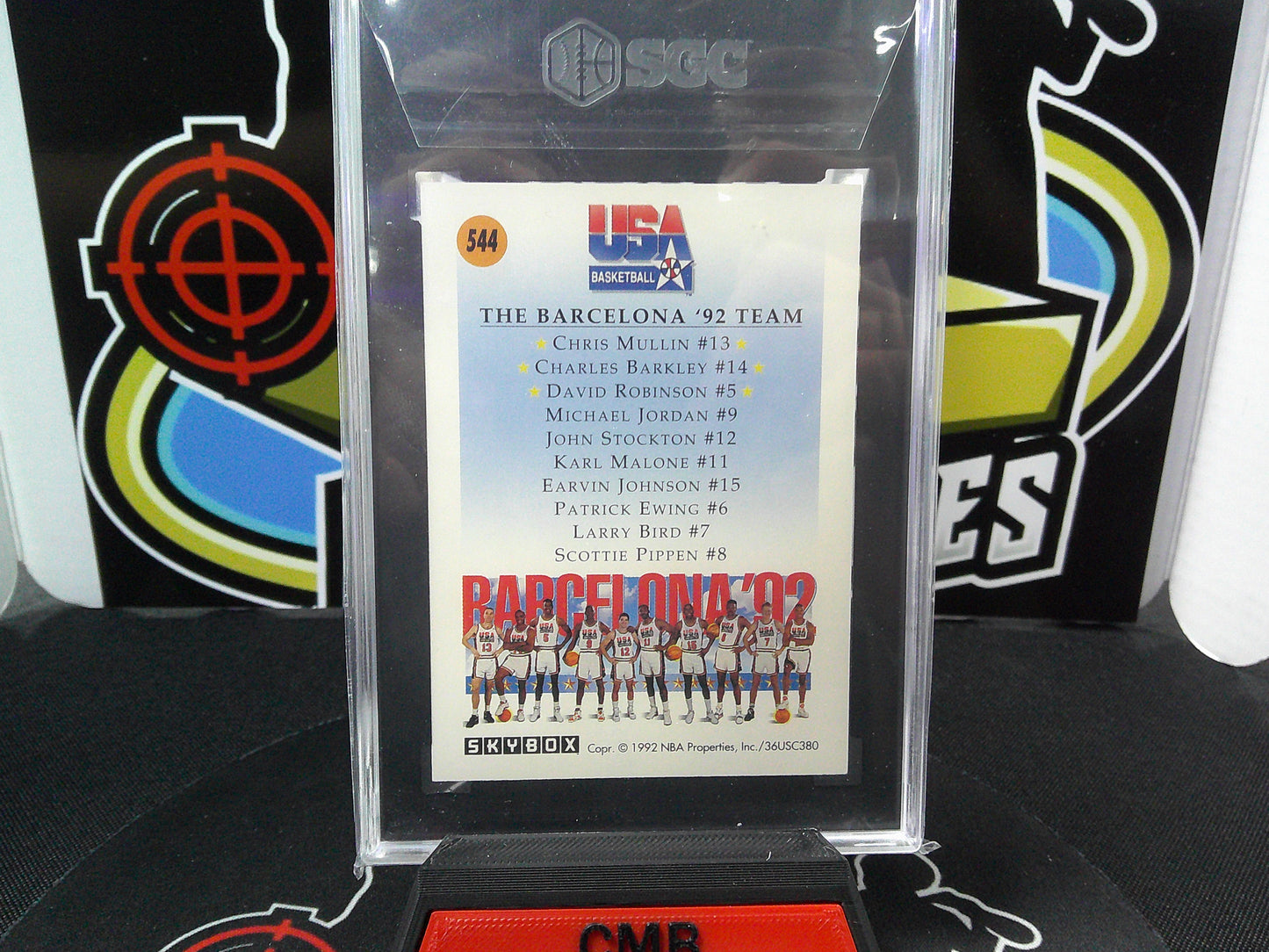 1991-92 Skybox #544 Barcelona '92 U.S. Olympic Team SGC 6
