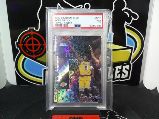 1998 Stadium Club Kobe Bryant Royal Court #RC2 PSA 7
