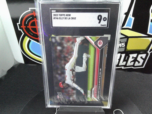 2023 Topps Now #746 Elly De La Cruz SGC 9