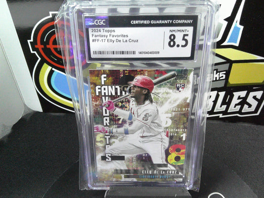 2024 Topps Fantasy Favorites #FF-17 Elly De La Cruz CGC 8.5